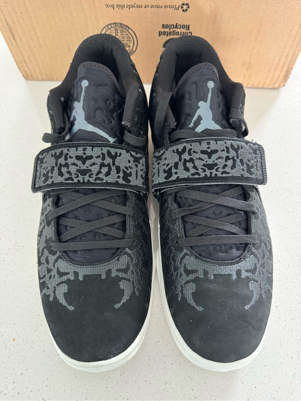 Nike Jordan Zion 3 MUD SE Black Dark Ash Size 14